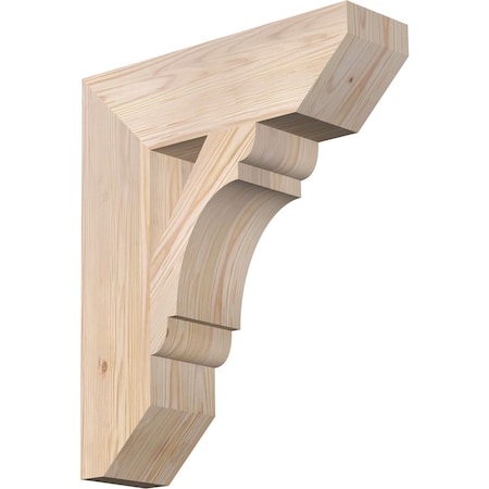 Ekena Millwork Olympic Slat Smooth Bracket, Douglas Fir, 5 1/2"W x 20"D x 24"H BKT06X20X24OLY06SDF